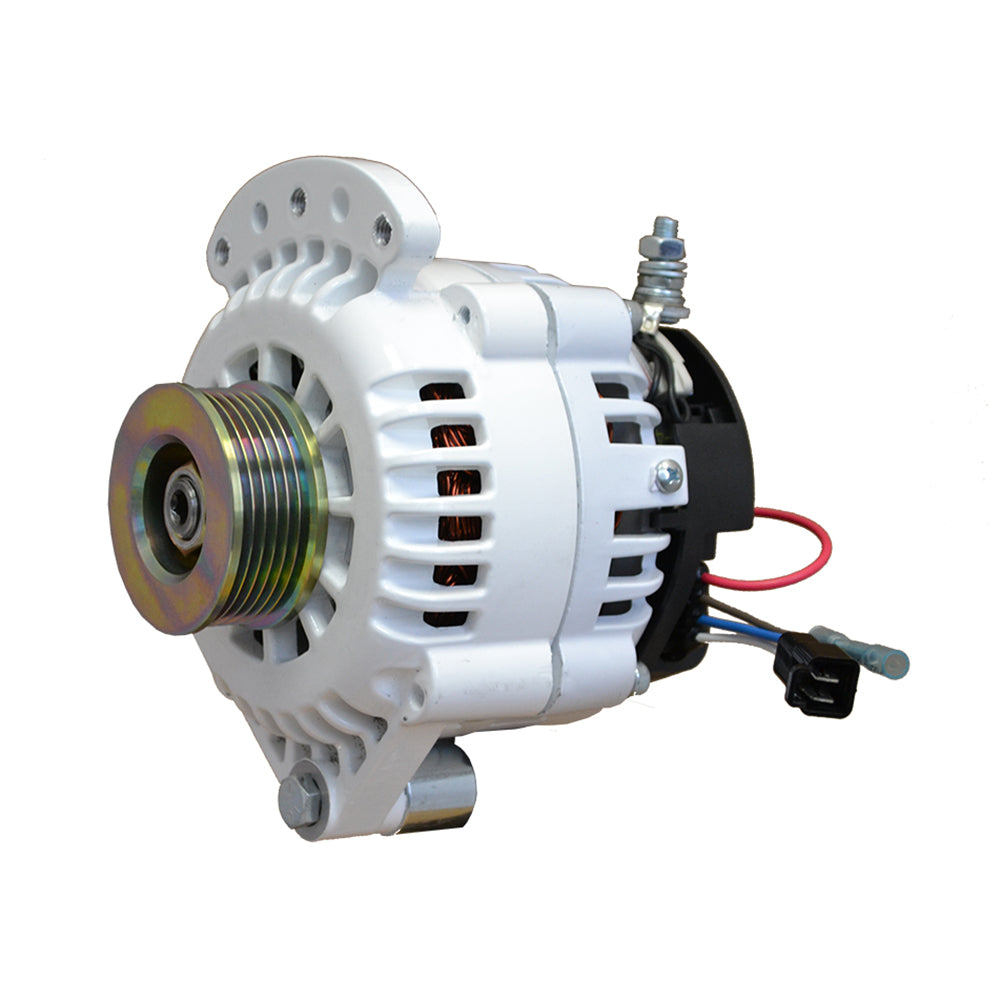 Balmar Alternator 120 Amp 12V 12 Single Foot Single K6 Pulley wIsolated Grounding 621120K6 Main image