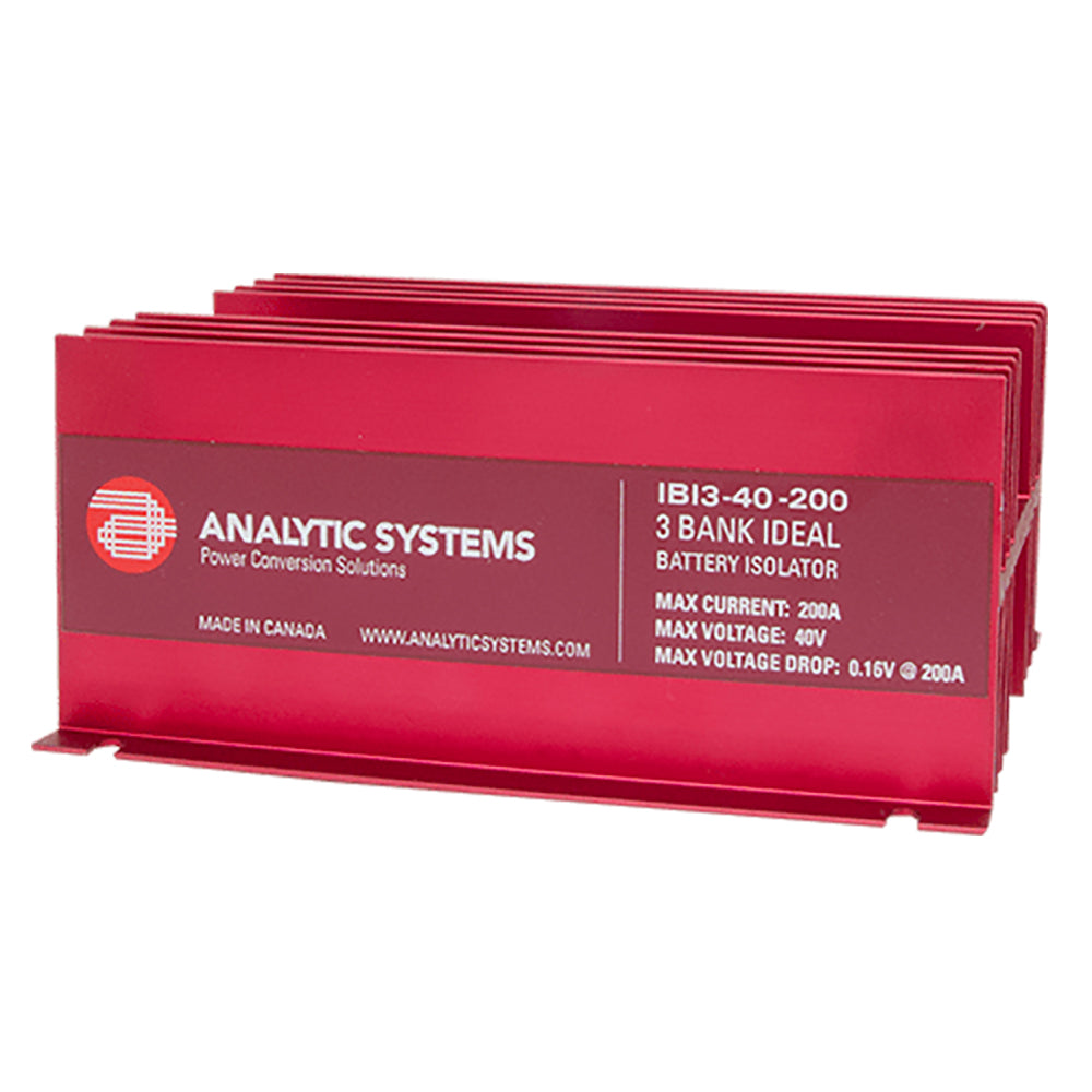 Analytic Systems 200A 40V 3Bank Ideal Battery Isolator IBI340200 Main image