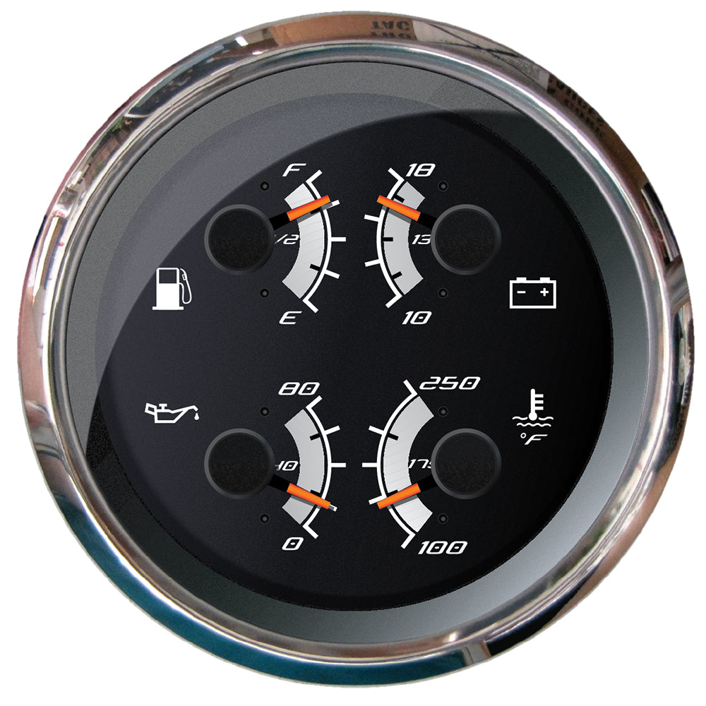 Faria Platinum 4 MultiFunction  Fuel Oil Volt  Water Temperature 22014 Main image