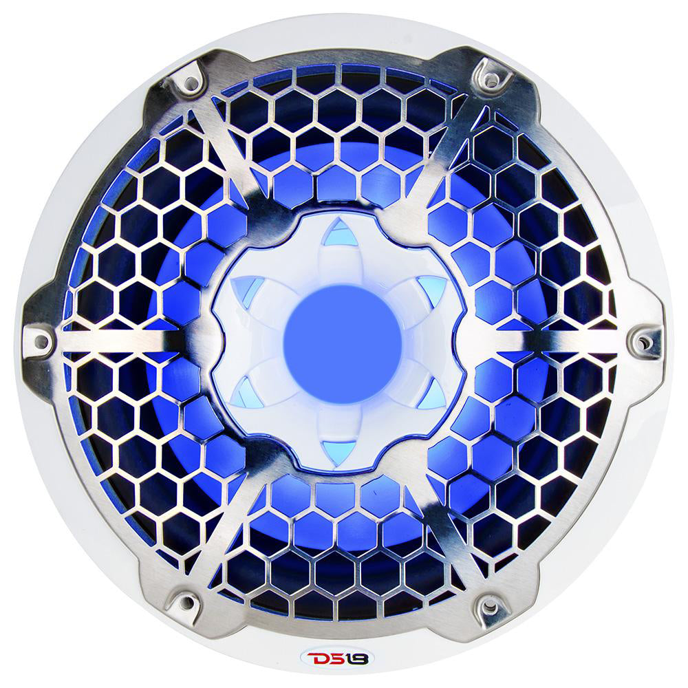 DS18 HYDRO 10" Subwoofer w/RGB Lights - 600W - White [NXL-10SUB] Secondary image