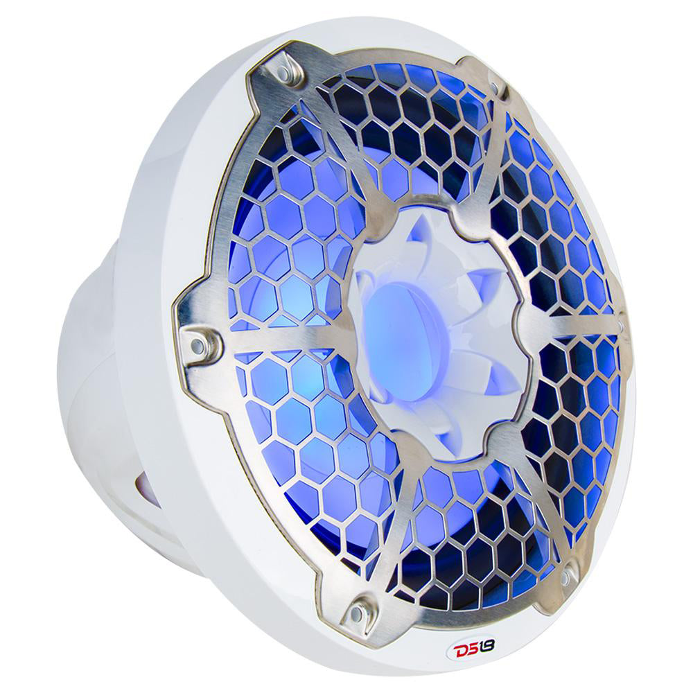 DS18 HYDRO 12" Subwoofer w/RGB Lights - 700W - White [NXL-12SUB/WH] Secondary image