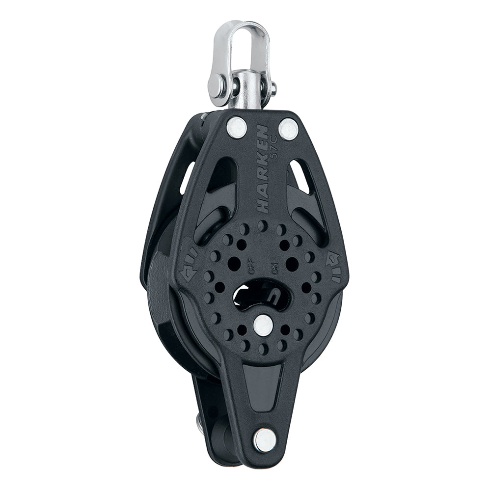 Harken 57mm Carbo Single Ratchet Block wSwivel  Becket 2136 Main image