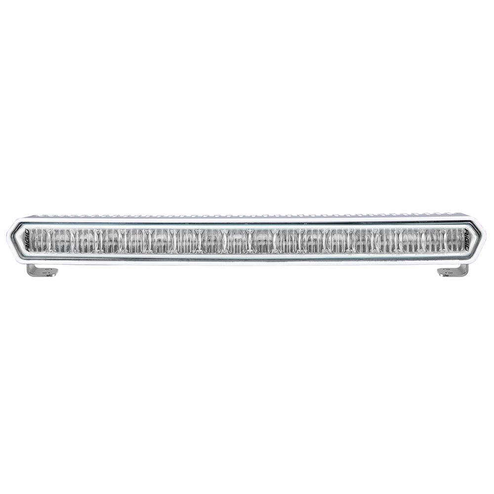 RIGID Industries SRL Series Marine 20 White LED Lightbar  White Light wWhite Halo 62000 Main image