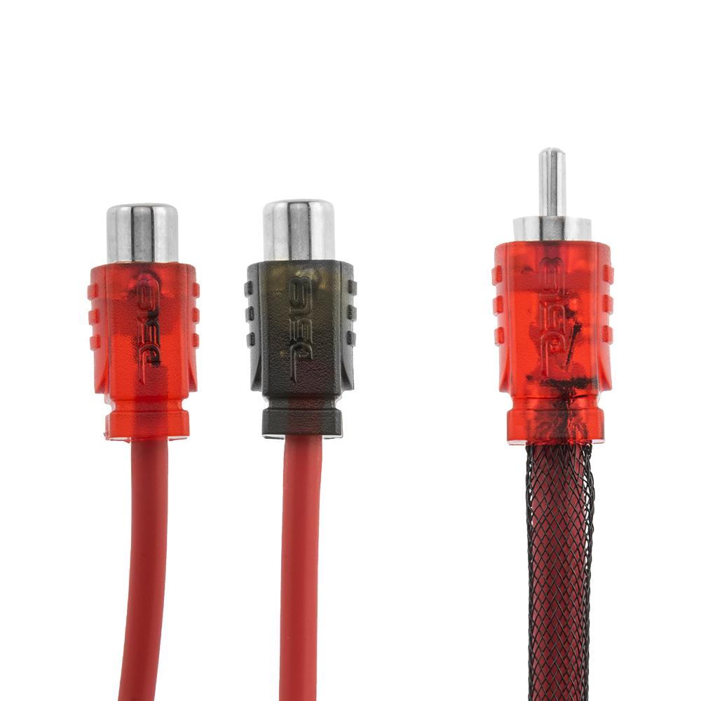 DS18 Advance Ultra Flex RCA Y Connector Cable - 2 Female to 1 Male [R1M2F] Secondary image