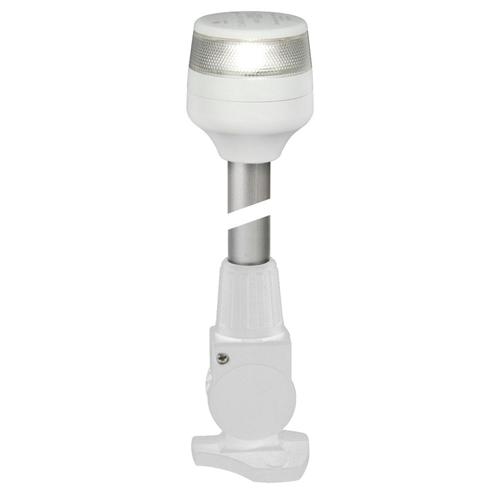 Hella Marine 2nm All Round White Fold Down Pole Navigation Lamp  8  White Base 980960291 Main image