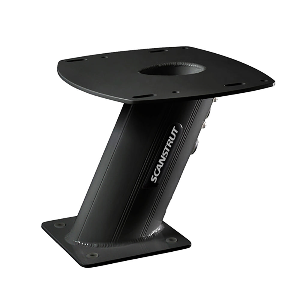 Scanstrut APT25001B  Aluminum PowerTower Radar Mount  10 Aft Leaning  Black APT25001BLK Main image