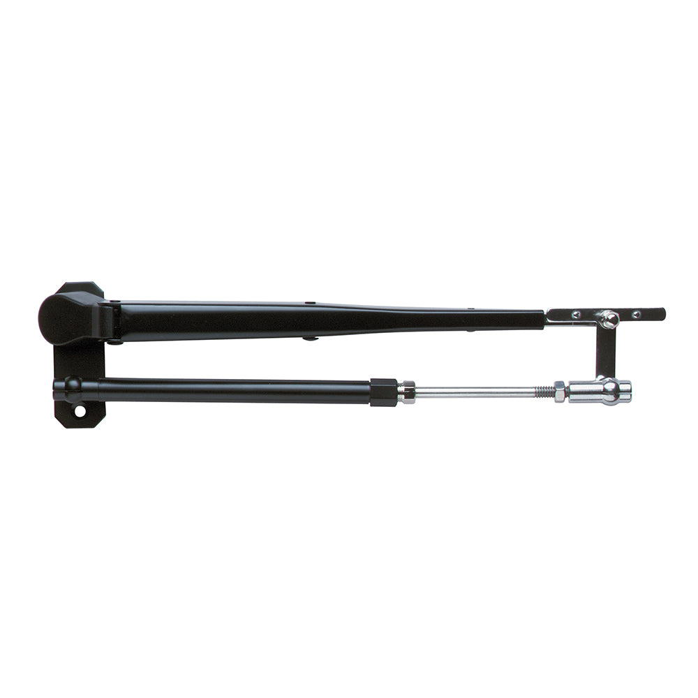 Marinco Wiper Arm Deluxe Black Stainless Steel Pantographic  1217 Adjustable 33032A Main image