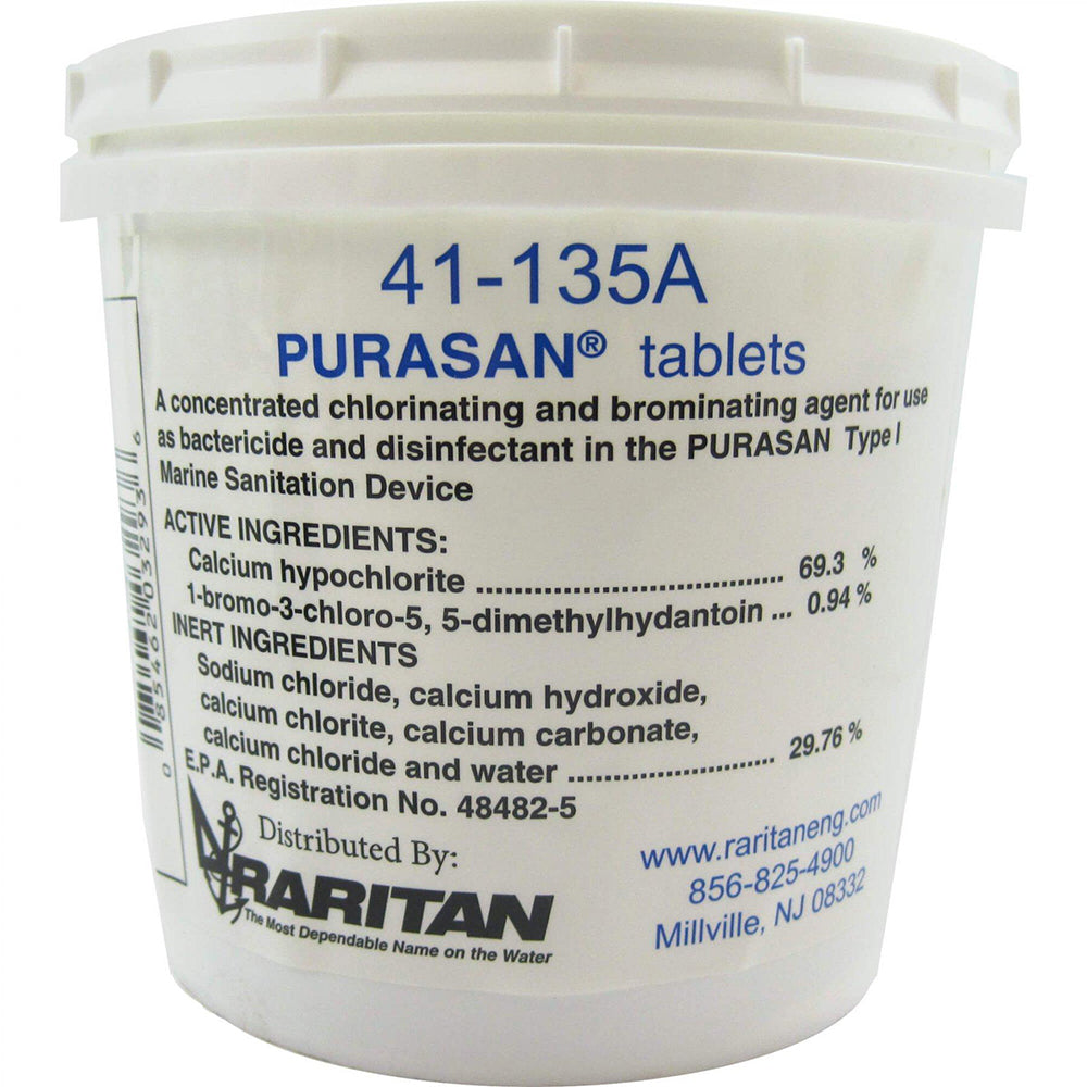 Raritan PURASAN EX Refill Tablets 1 Tub of 6 Tablets 41135A Main image
