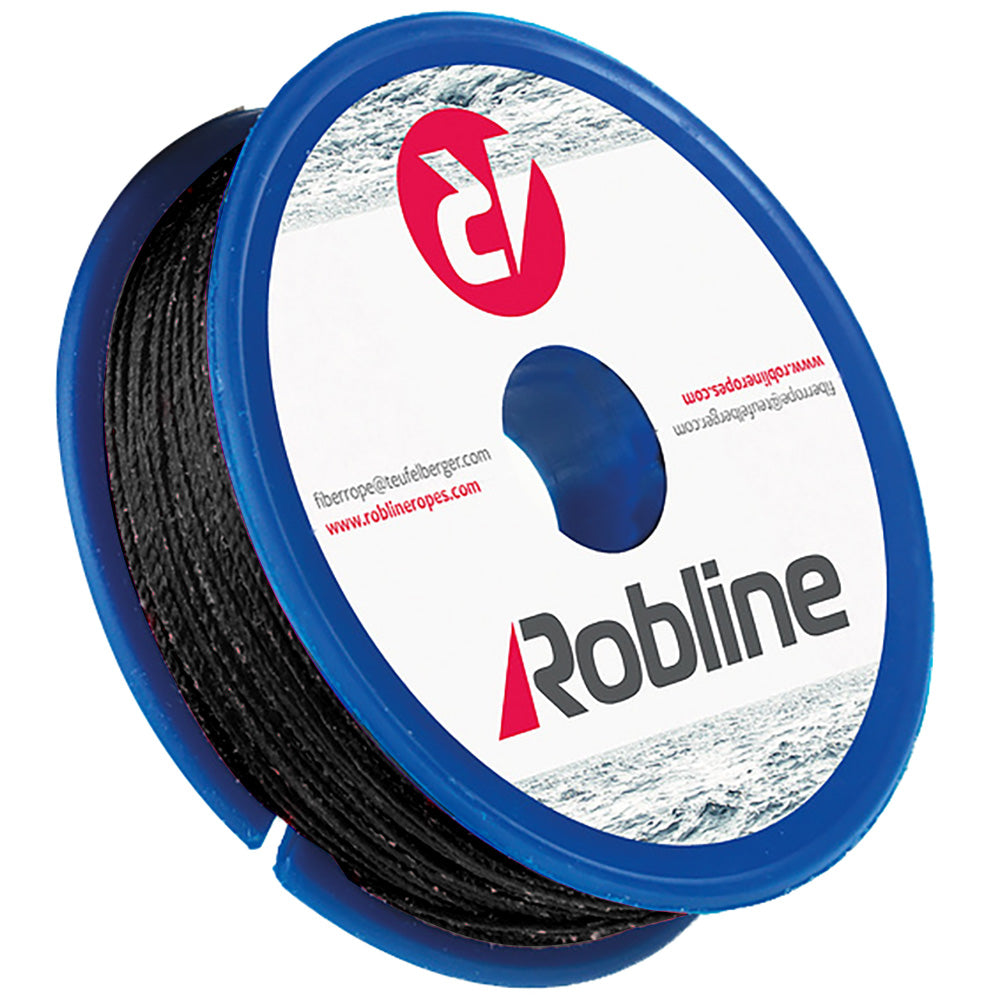 Robline Waxed Whipping Twine  08mm x 40M  Black TYN08BLKSP Main image