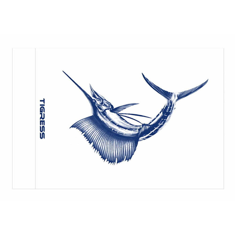 Tigress Sailfish Release Flag  12 x 18 88420 Main image