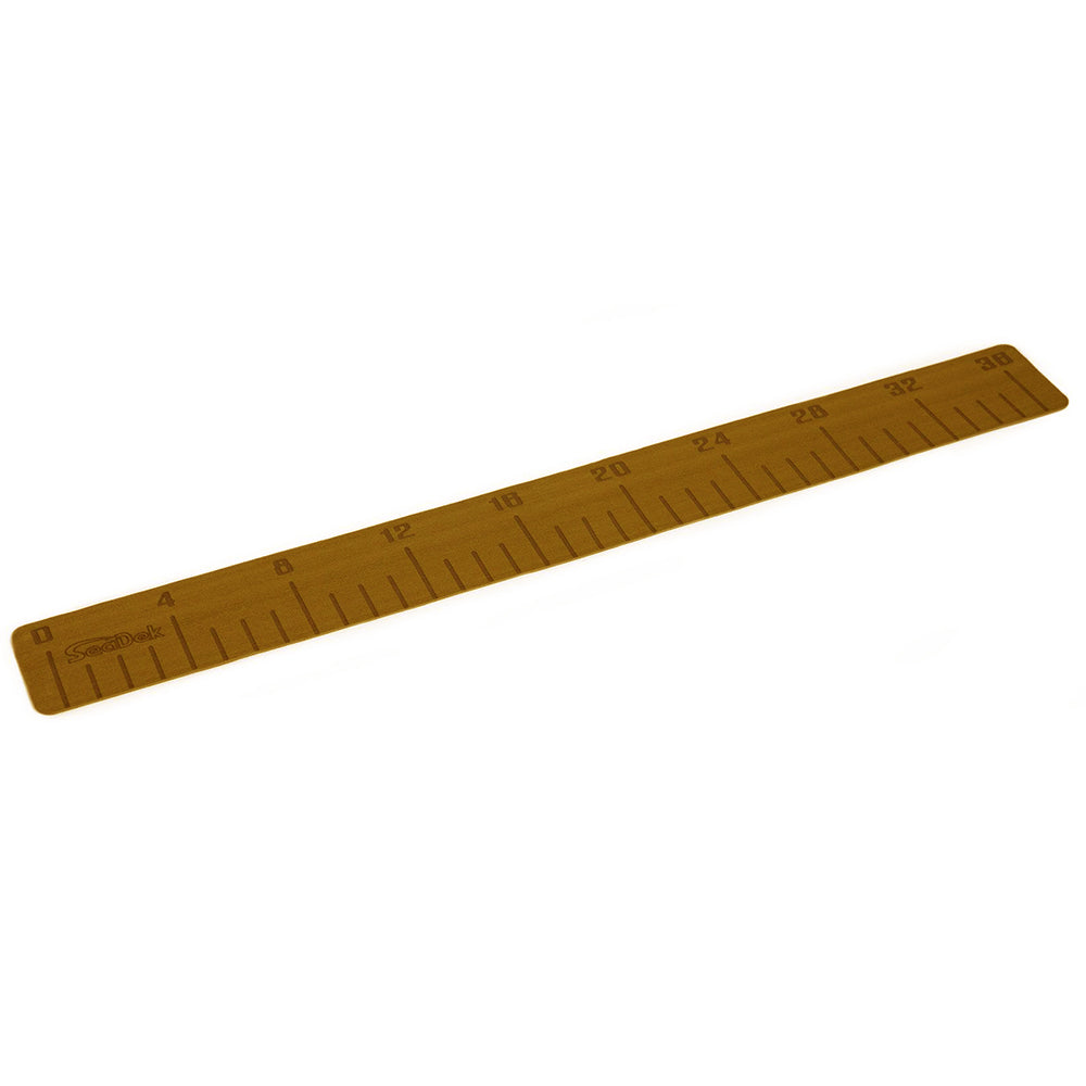 SeaDek 36 Fish Ruler  Mocha Brushed wSeaDek Logo  2213580090 Main image