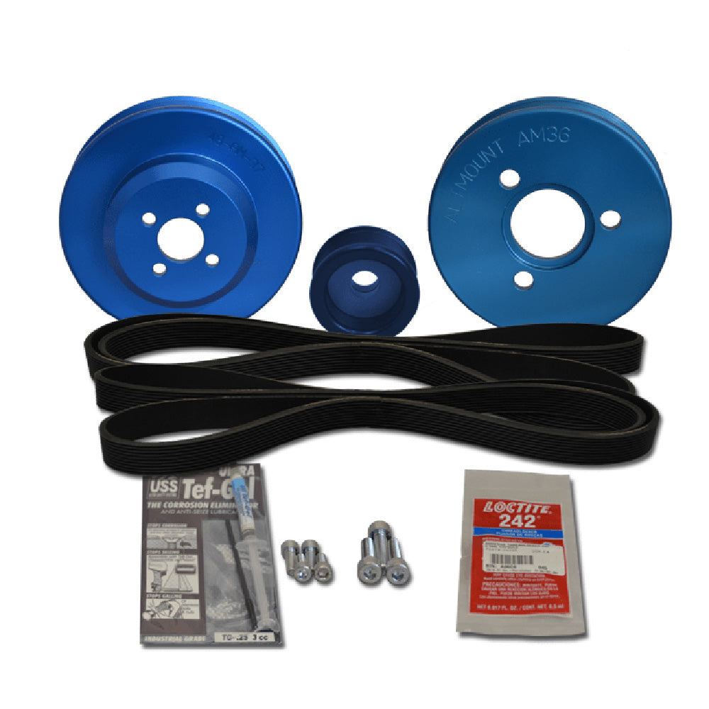 Balmar Pulley Kit fYanmar 3JH5 3JH4E 4JH4E 4JH5 4JH5E 48YSP3JHA Main image