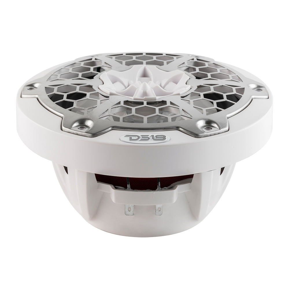 DS18 New Edition HYDRO 6.5" 2-Way Marine Speakers w/RGB LED Lighting 300W - White [NXL-6M/WH] Secondary image