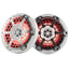 DS18 New Edition HYDRO 65 2Way Marine Speakers wRGB LED Lighting 300W  White NXL6MWH