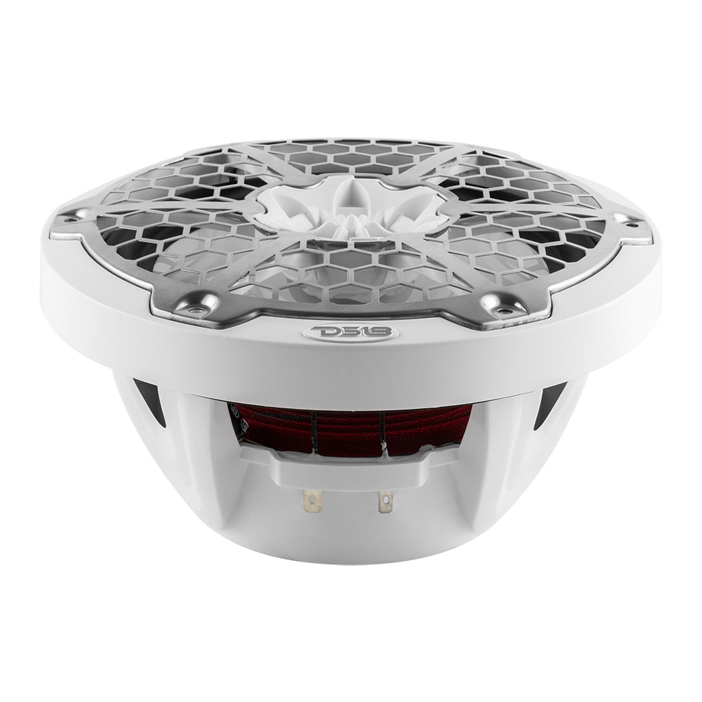 DS18 New Edition HYDRO 8" 2-Way Marine Speakers w/RGB LED Lighting 375W - White  [NXL-8M/WH] Secondary image