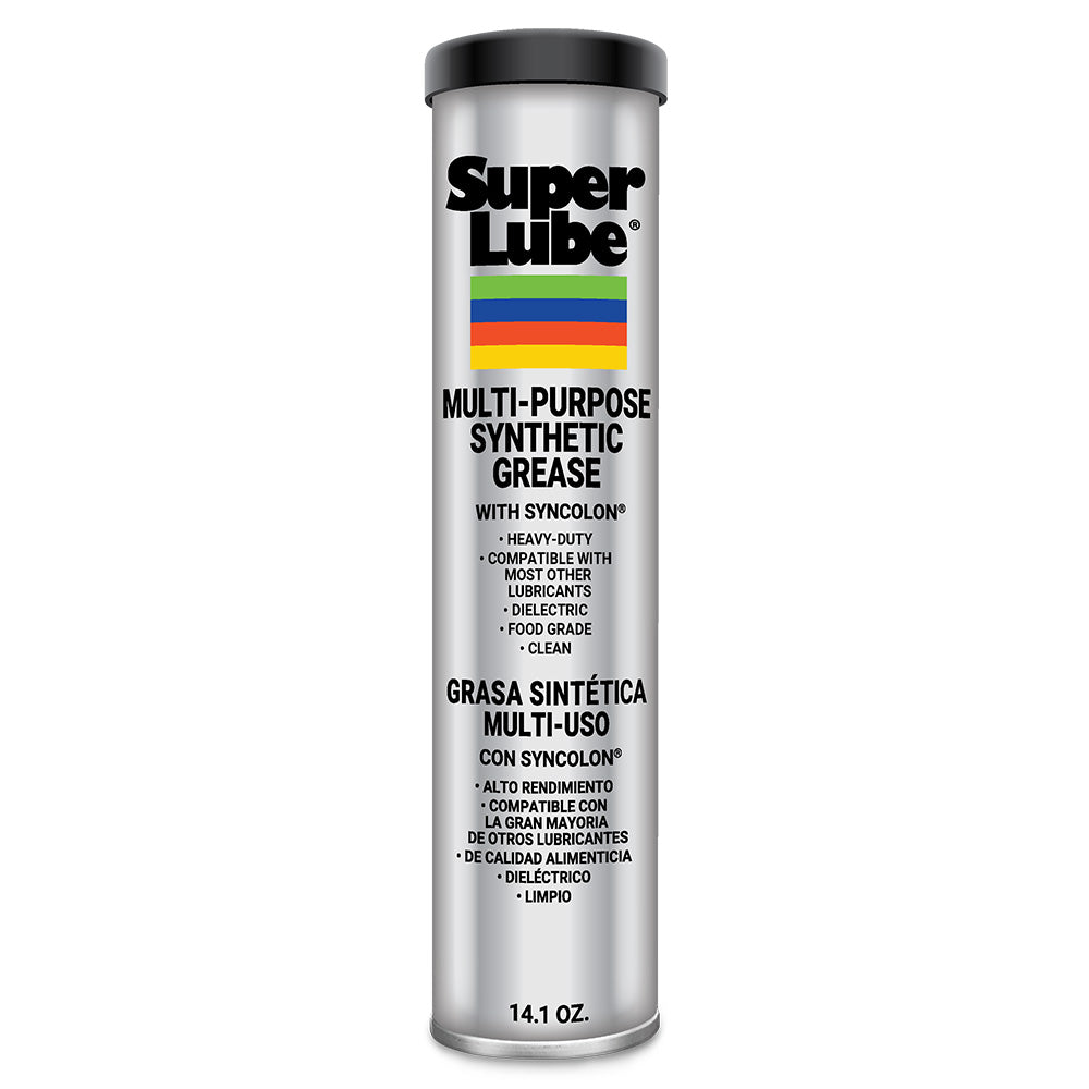 Super Lube MultiPurpose Synthetic Grease wSyncolon  141oz Cartridge 41150 Main image