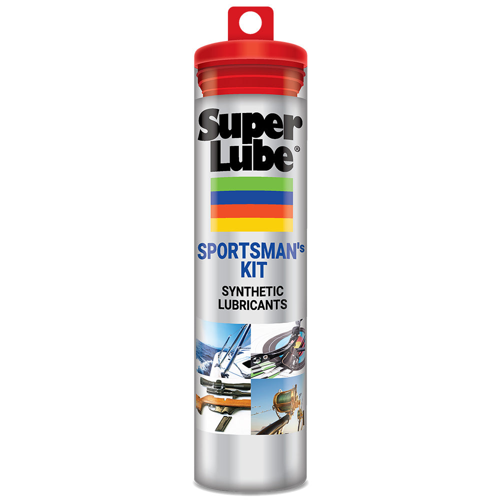 Super Lube Sportsmans Kit w Oil Grease Cleaning Cloth and Foam Swabs 11520 Main image