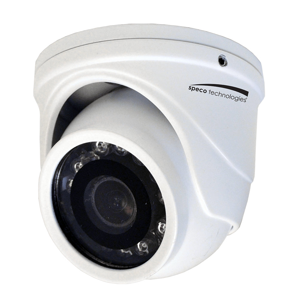 Speco 4MP HDTVI Mini Turret Camera 29mm Lens  White Housing HT471TW Main image