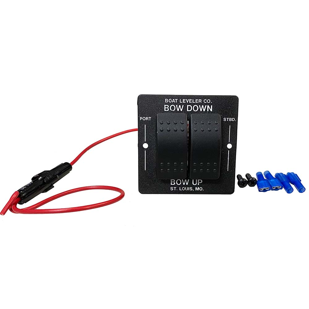Boat Leveler Waterproof Trim Tab Switch  BlackBlack Buttons 12725 Main image