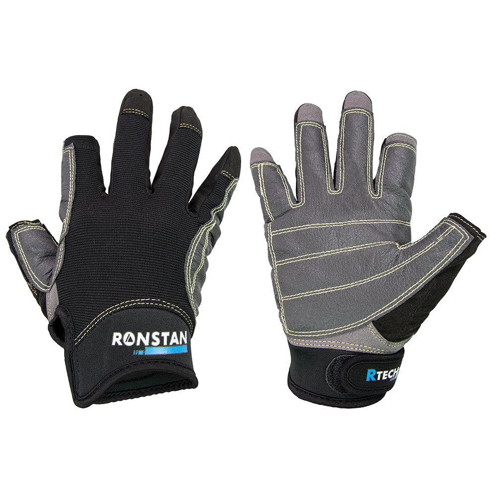 Ronstan Sticky Race Gloves  3Finger  Black  S CL740S Main image