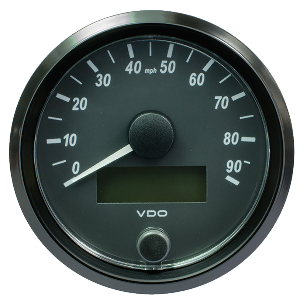 VDO SingleViu 80mm 318 Speedometer  90MPH A2C3832900030 Main image