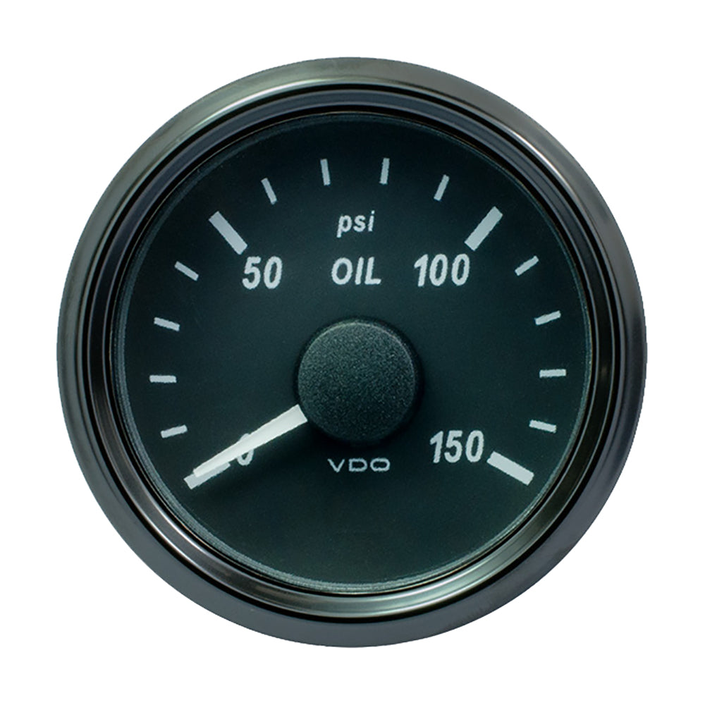 VDO SingleViu 52mm 2116 Oil Pressure Gauge  150 PSI A2C3833240030 Main image