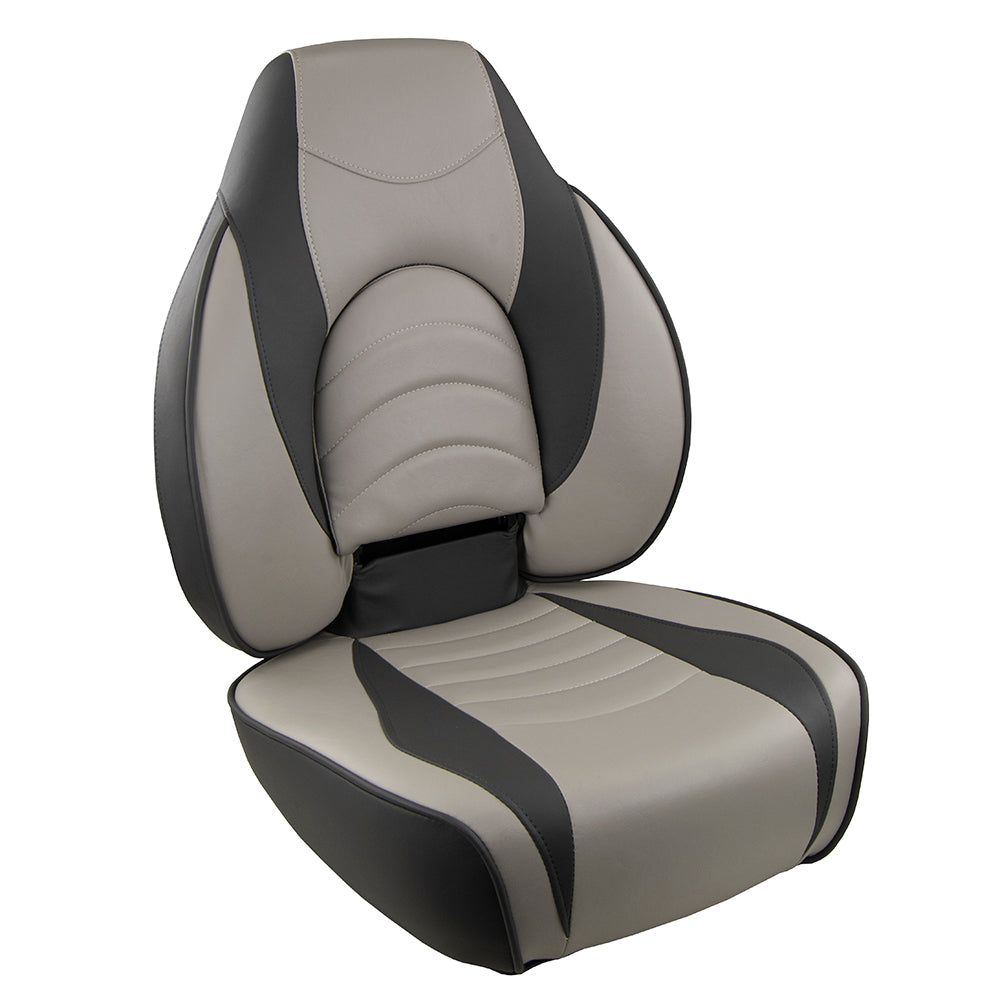 Springfield Fish Pro High Back Folding Seat  CharcoalGrey 10416341 Main image