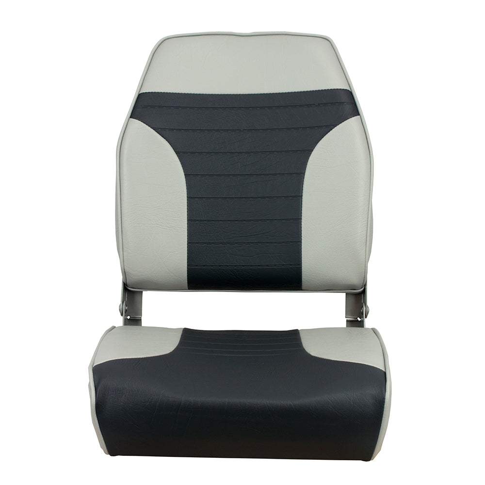 Springfield High Back MultiColor Folding Seat  GreyCharcoal 1040663