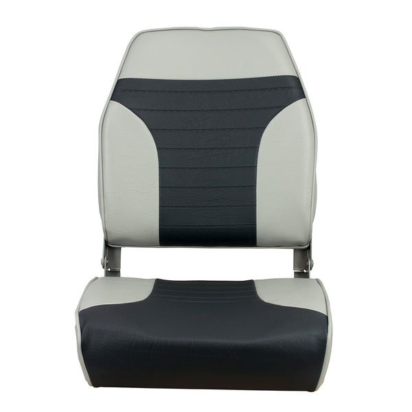 Springfield High Back MultiColor Folding Seat  GreyCharcoal 1040663