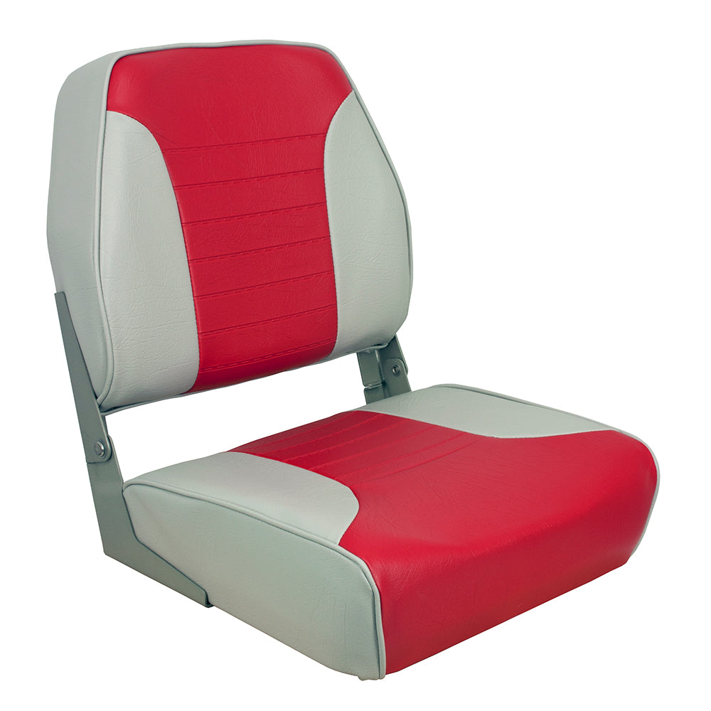 Springfield Economy MultiColor Folding Seat  GreyRed 1040655 Main image