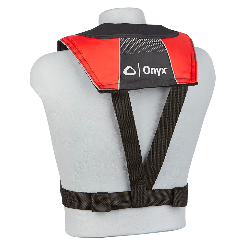 Onyx A/M-24 Series All Clear Automatic/Manual Inflatable Life Jacket - Black/Red - Adult [132200-100-004-20] Secondary image