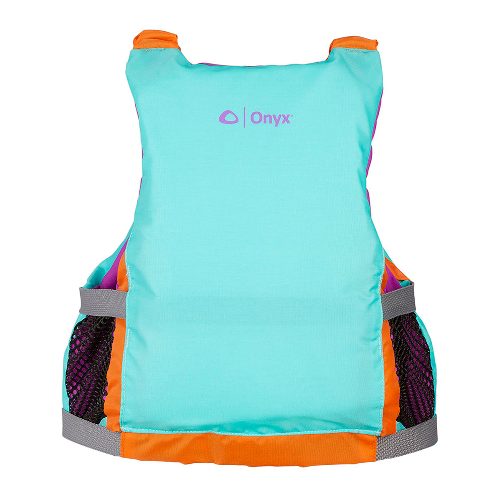Onyx Youth Universal Paddle Vest - Aqua [121900-505-002-21] Secondary image