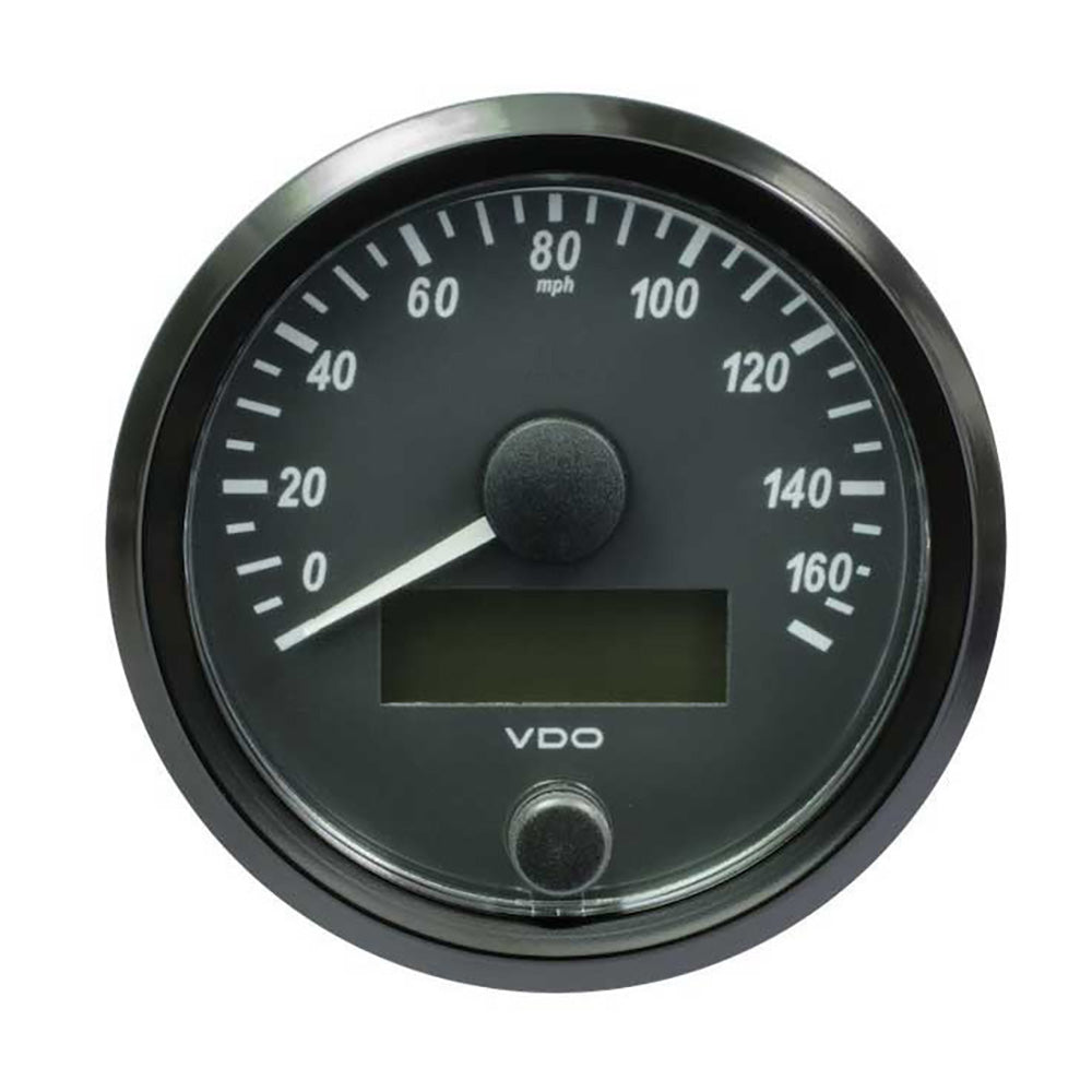 VDO SingleViu 80mm 318 Speedometer  160MPH A2C3832930030 Main image