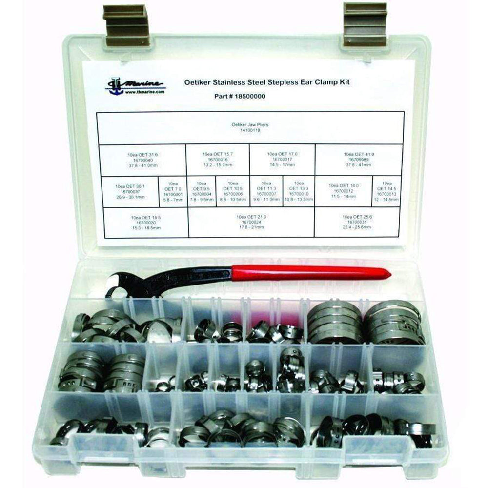TH Marine Oetiker Stepless Clamp Kit wPliers 18500000 Main image