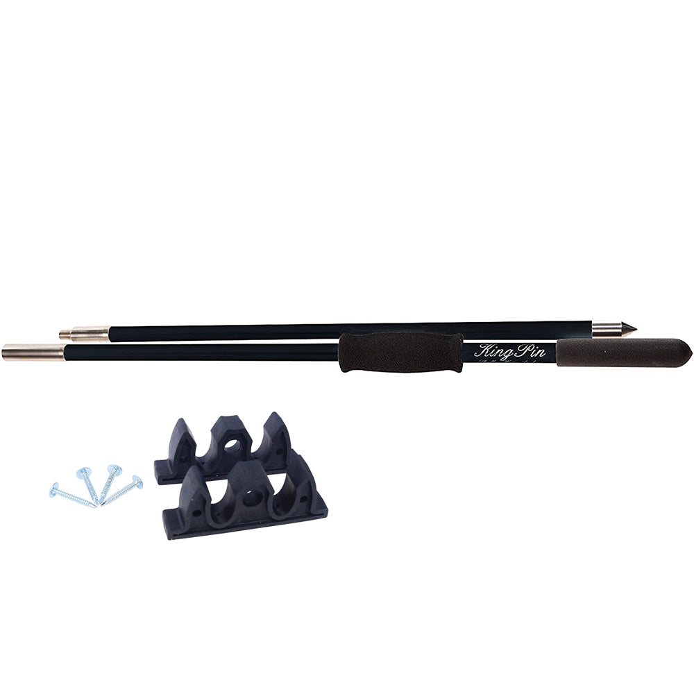 Panther 10 King Pin Anchor Pole  2Piece  Black KPP100B Main image