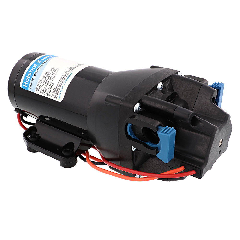 Jabsco HotShot HD4 Heavy Duty Washdown Pump w/25 HoseCoil - 12V - 4 GPM - 60 PSI [Q401J-118N-4A] Secondary image