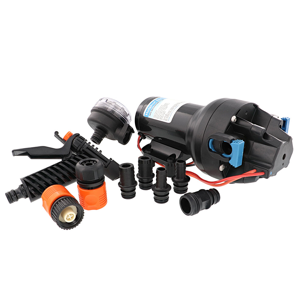 Jabsco HotShot HD5 Heavy Duty Washdown Pump  12V  5 GPM  70 PSI P501J119N3A Main image