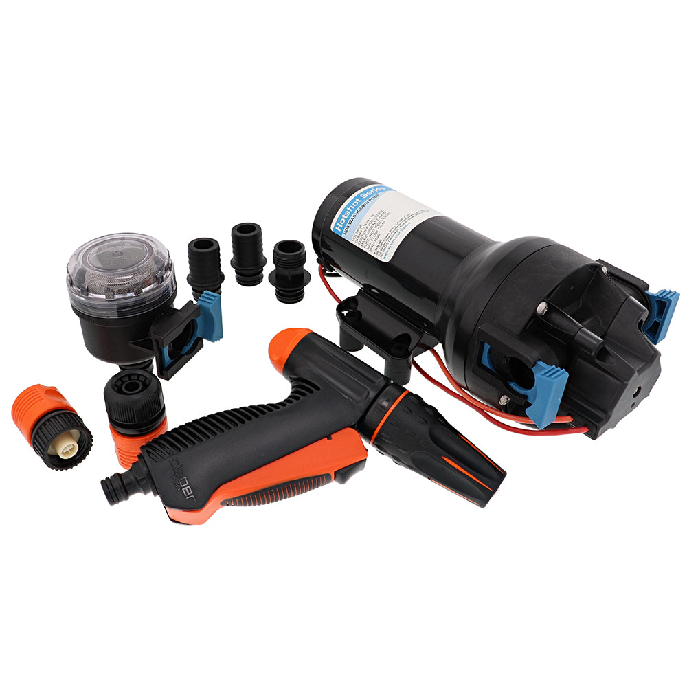 Jabsco HotShot HD6 Heavy Duty Washdown Pump  12V  6 GPM  70 PSI P601J219N3A Main image