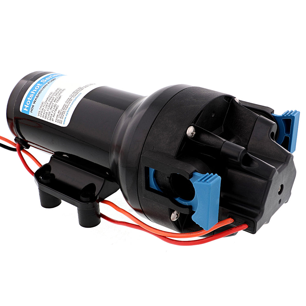 Jabsco HotShot HD6 Heavy Duty Washdown Pump w/25 HoseCoil - 12V - 6 GPM - 70 PSI [P601J-219N-4A] Secondary image