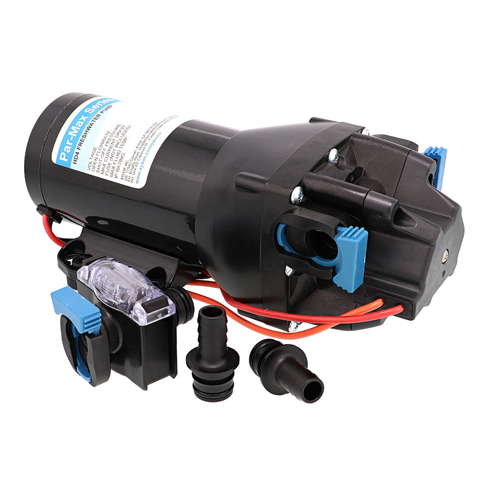 Jabsco ParMax HD4 Heavy Duty Water Pressure Pump  12V  4 GPM  60 PSI Q401J118S3A Main image