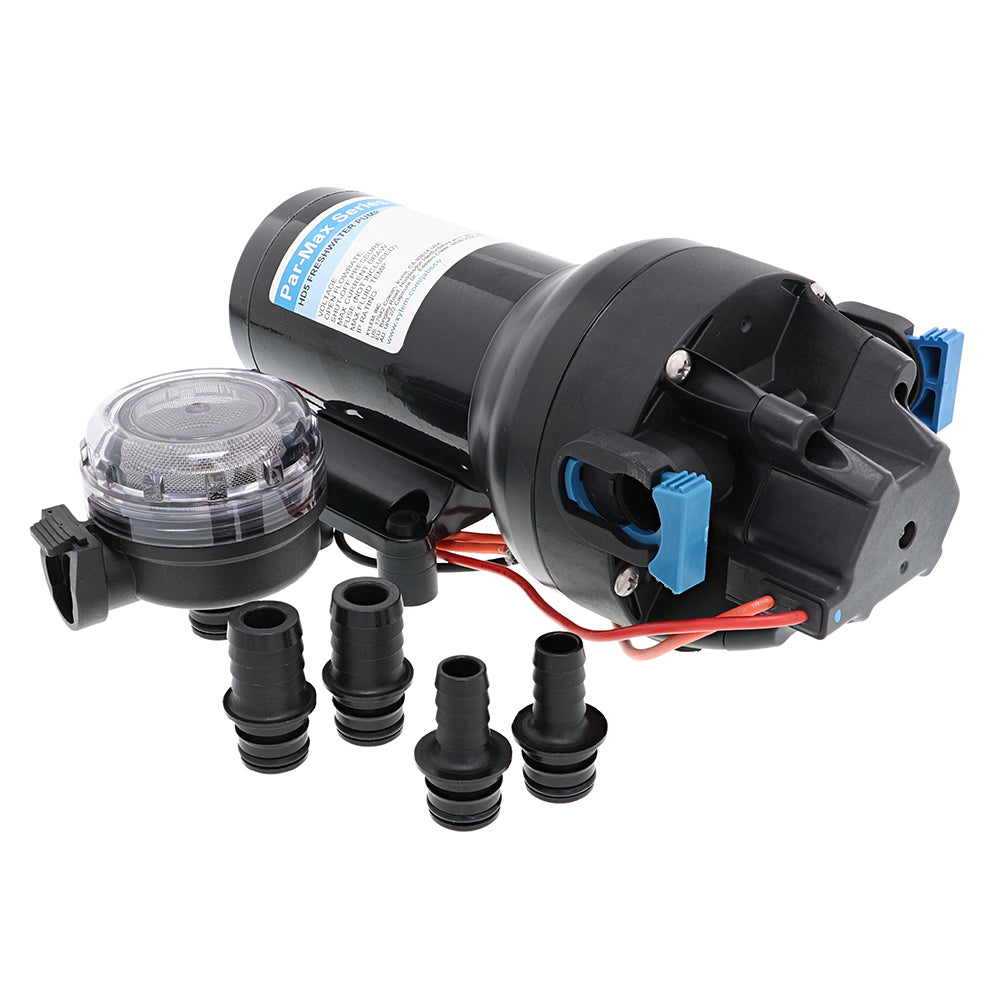 Jabsco ParMax HD5 Heavy Duty Water Pressure Pump  12V  5 GPM  40 PSI P501J115S3A Main image