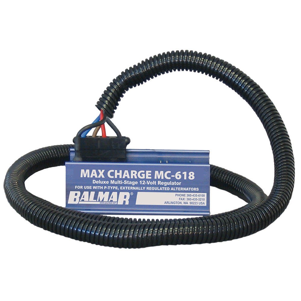 Balmar Max Charge MC618 Regulator 12V wHarness MultiStage MC618H Main image