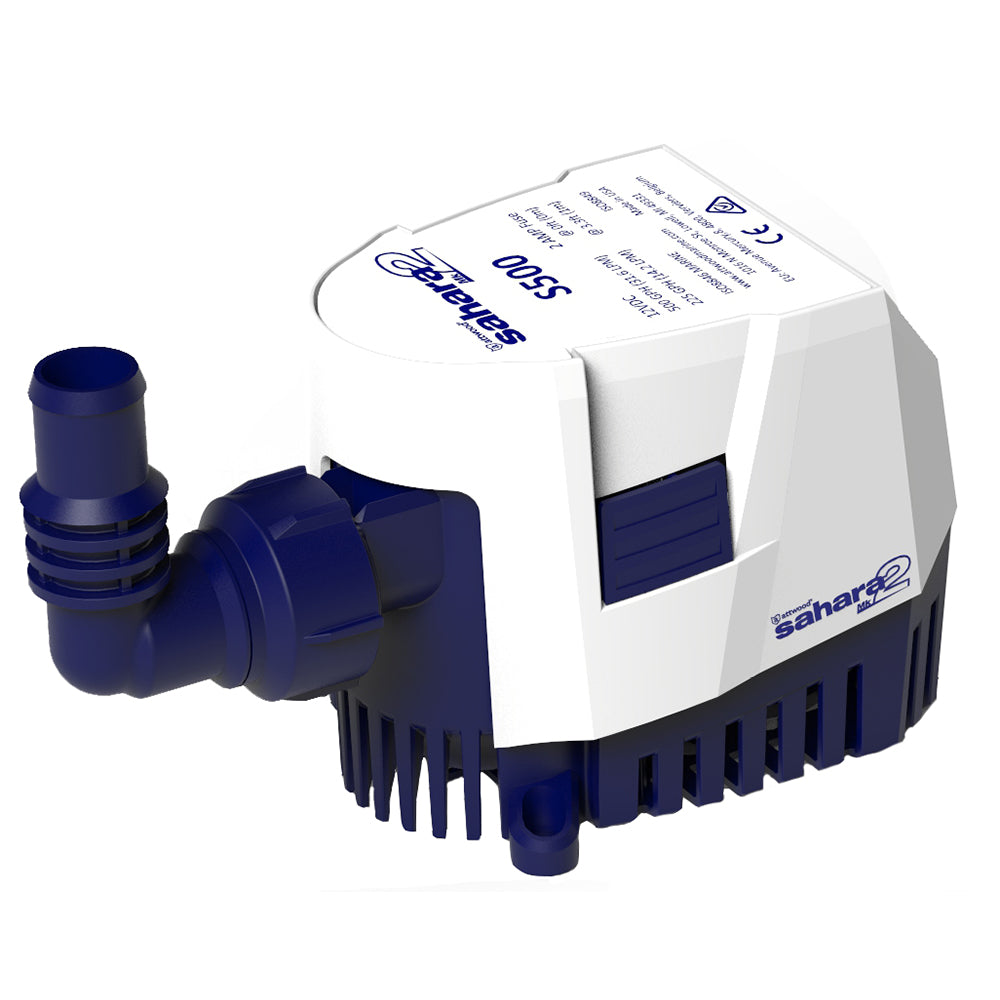 Attwood Sahara MK2 S500 Bilge Pump 500 GPH  12V  Automatic 55057 Main image