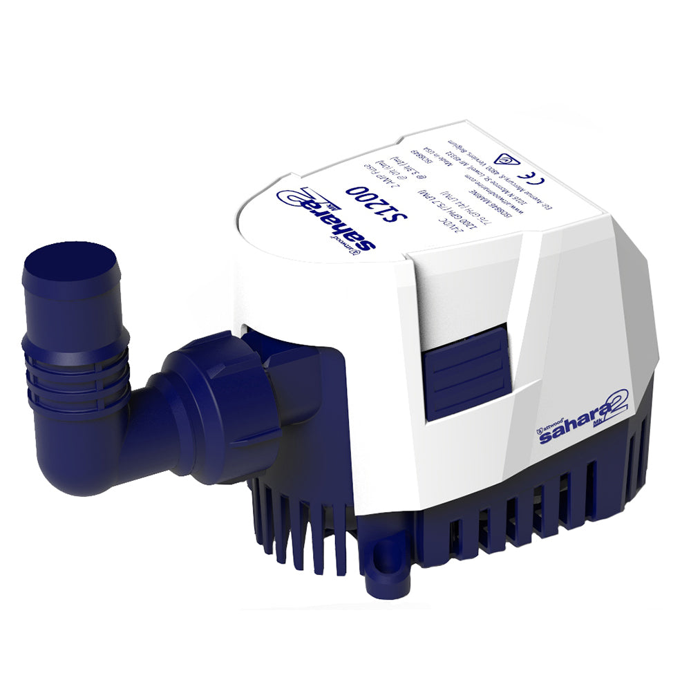 Attwood Sahara MK2 S1200 Bilge Pump 1200 GPH  24V  Automatic 55137 Main image