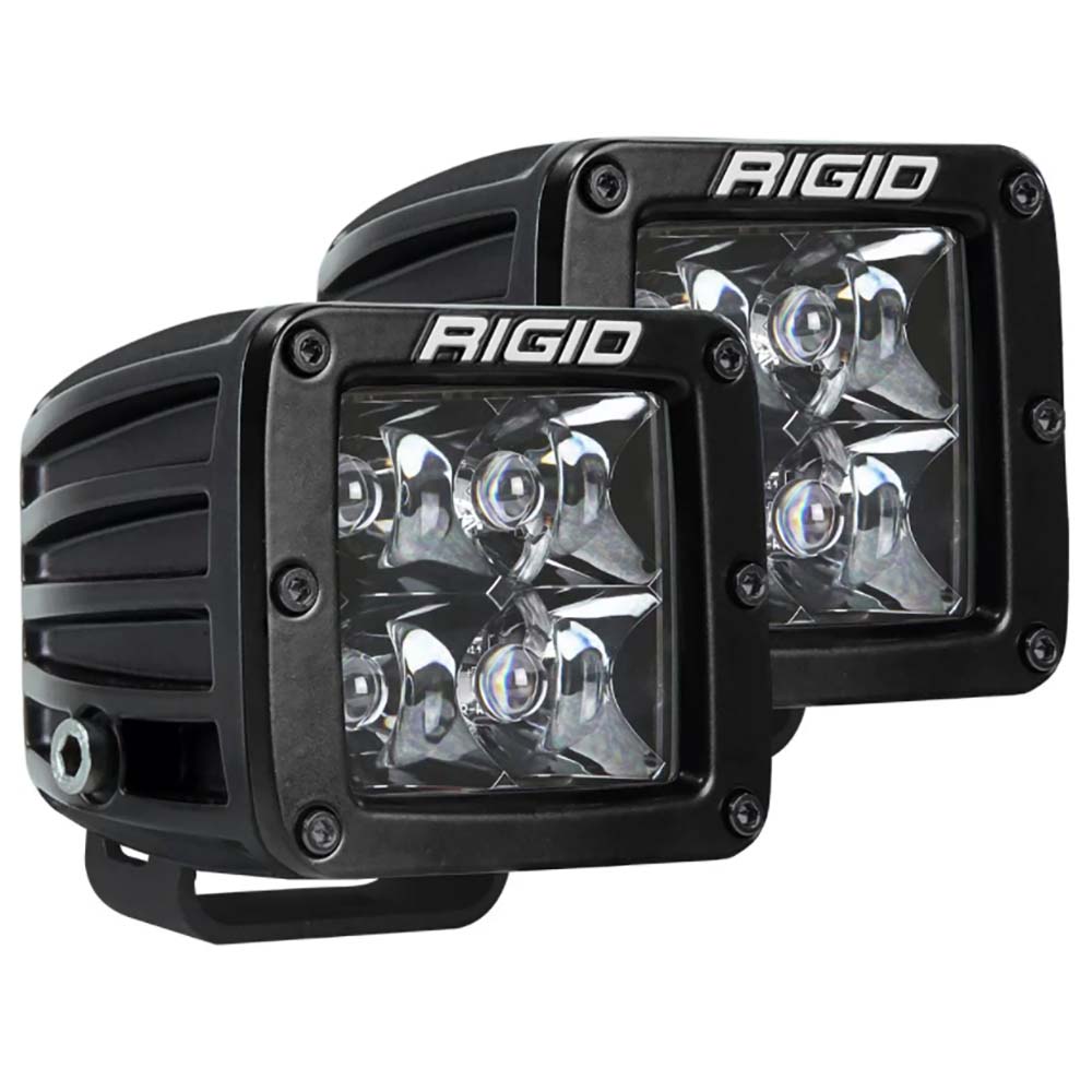 RIGID Industries DSeries Pro Dually Spot Surface Mount Pair  Midnight Edition 202213BLK Main image