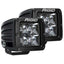 RIGID Industries DSeries Pro Dually Spot Surface Mount Pair  Midnight Edition 202213BLK