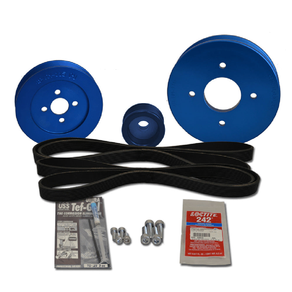Balmar Pulley Kit fYanmar 2GM20F 3GM30F 3GMF 48YSP3GMB Main image