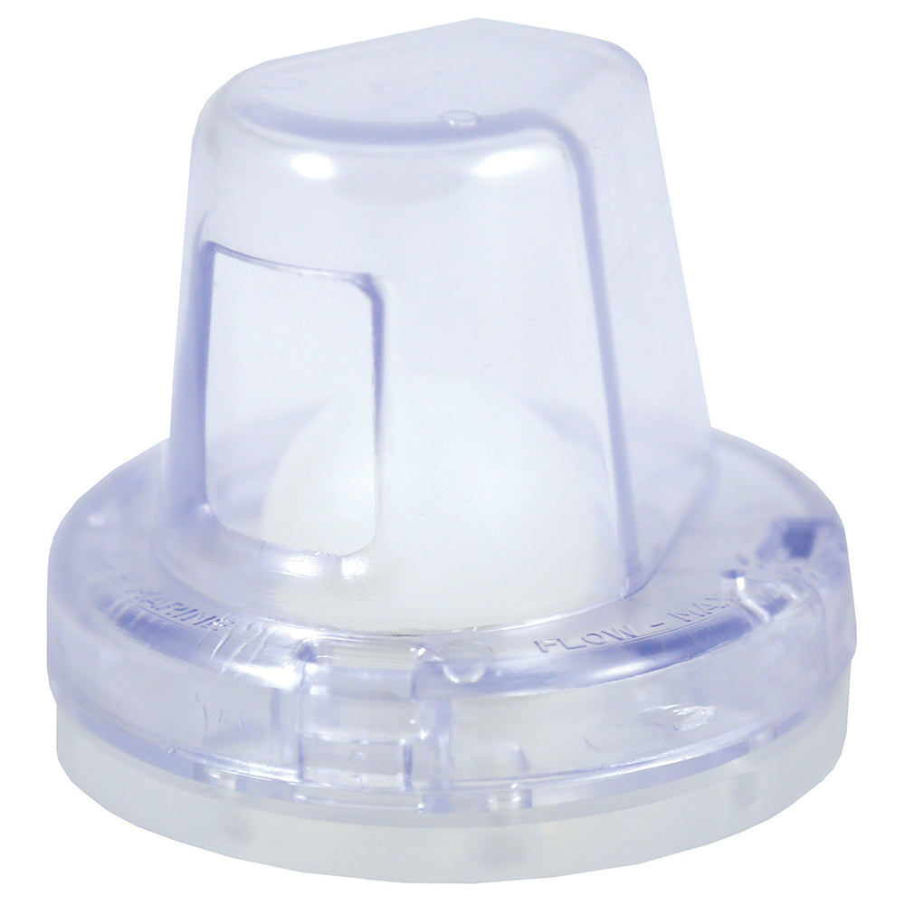 TH Marine FlowMax Ball Scupper  Clear FMS10DP Main image