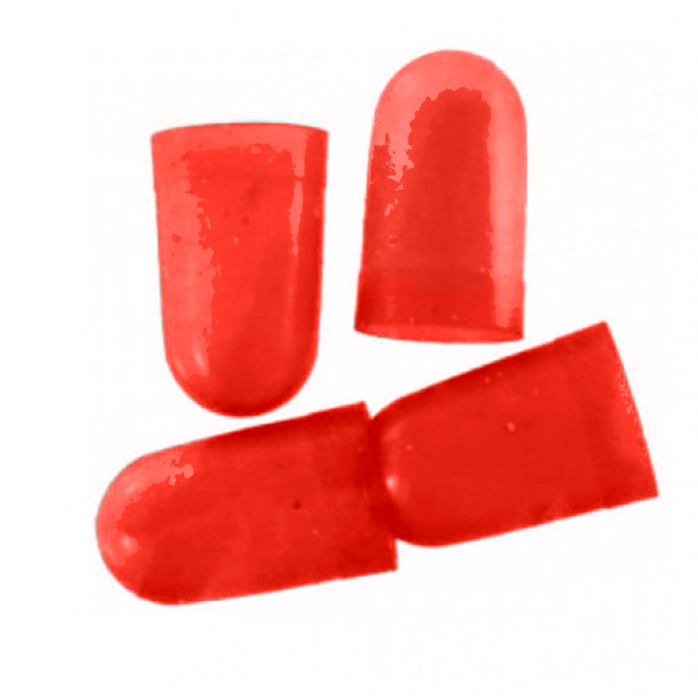 VDO Light Diffuser fType D Peanut Bulb  Red  4 Pack 600859 Main image