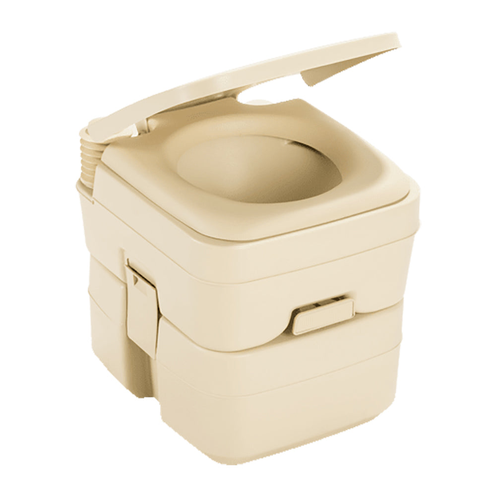 Dometic 966 Portable Toilet  5 Gallon  Parchment 301096602 Main image